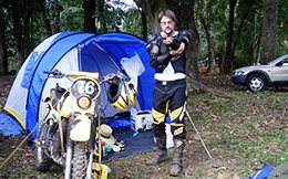 Required fashion for racing.